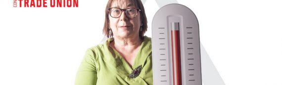 Kampanja ETUC za evropsko najvišjo dovoljeno temperaturo na delovnem mestu